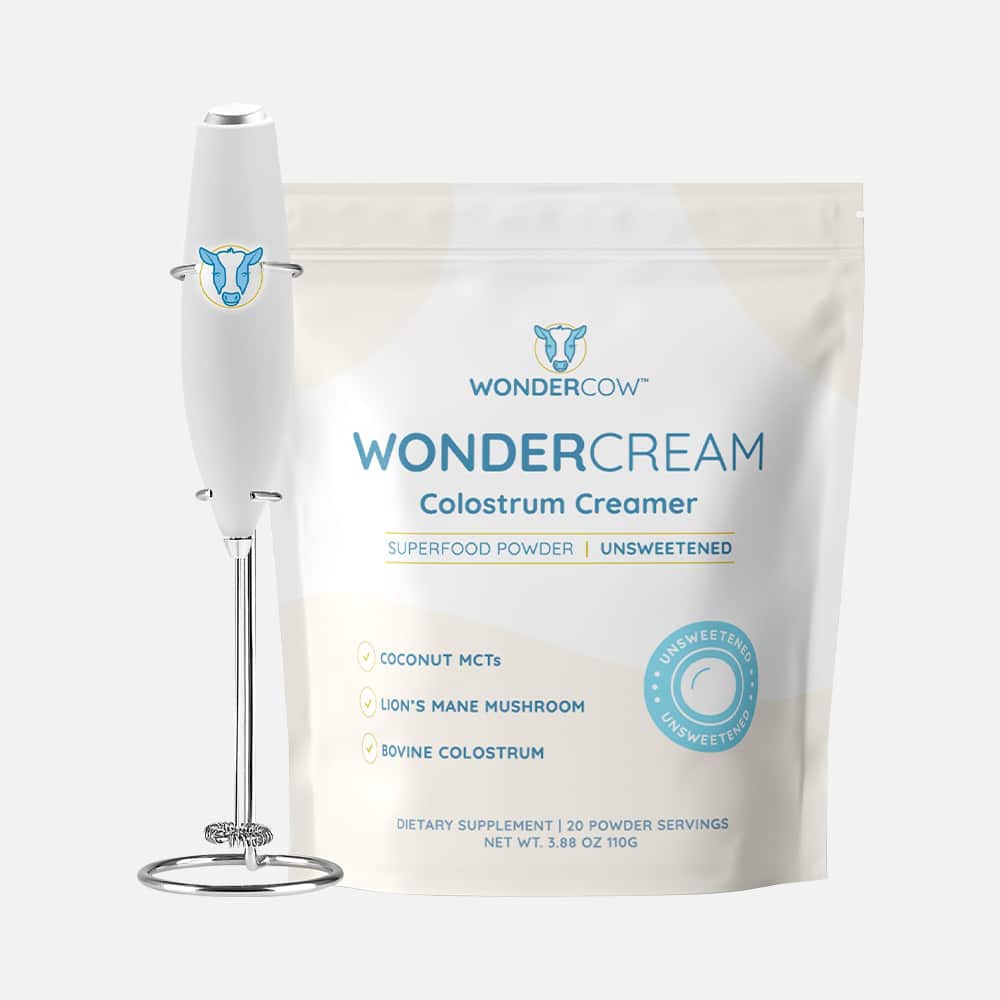 WonderCream Bovine Colostrum Powder - Unsweetened