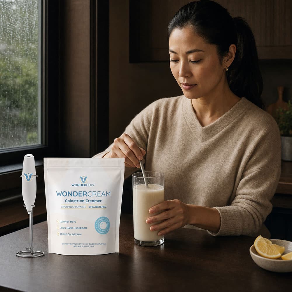 WonderCream Bovine Colostrum Powder - Unsweetened