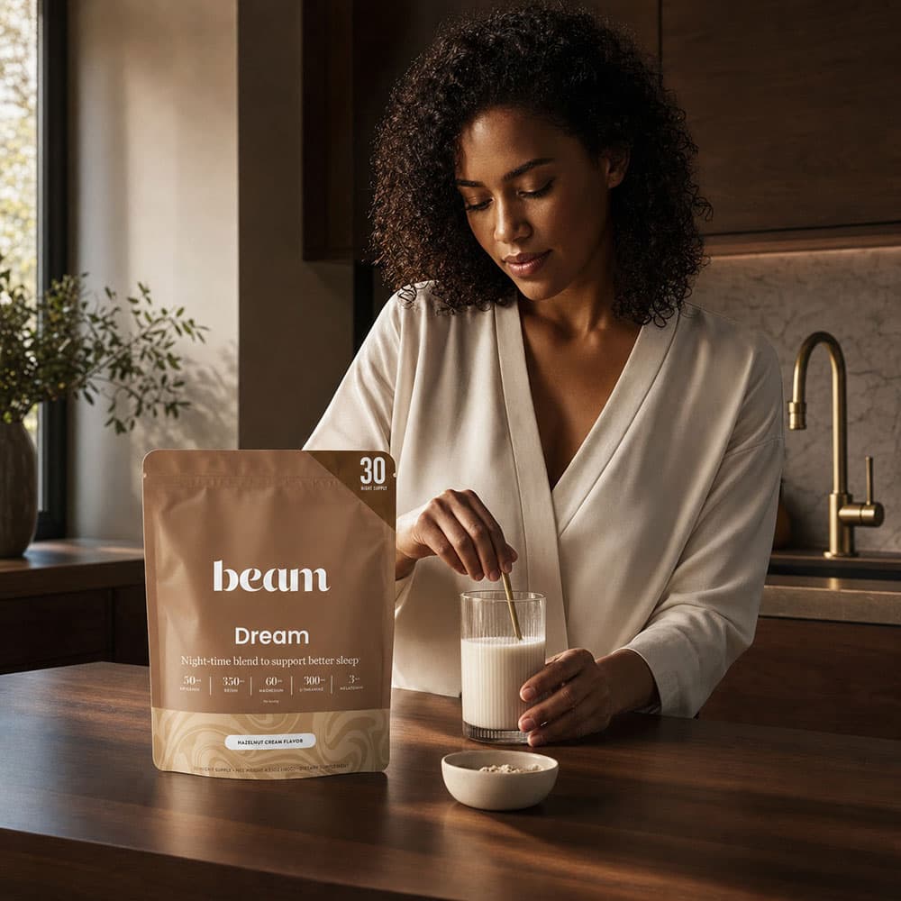 Beam Dream Sleep Powder - 30 Servings (Hot Cocoa Drink)