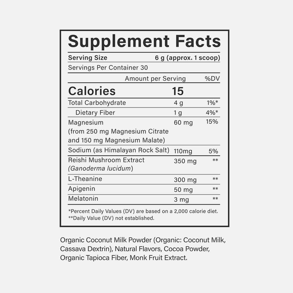 Beam Dream Sleep Powder - 30 Servings (Hot Cocoa Drink)
