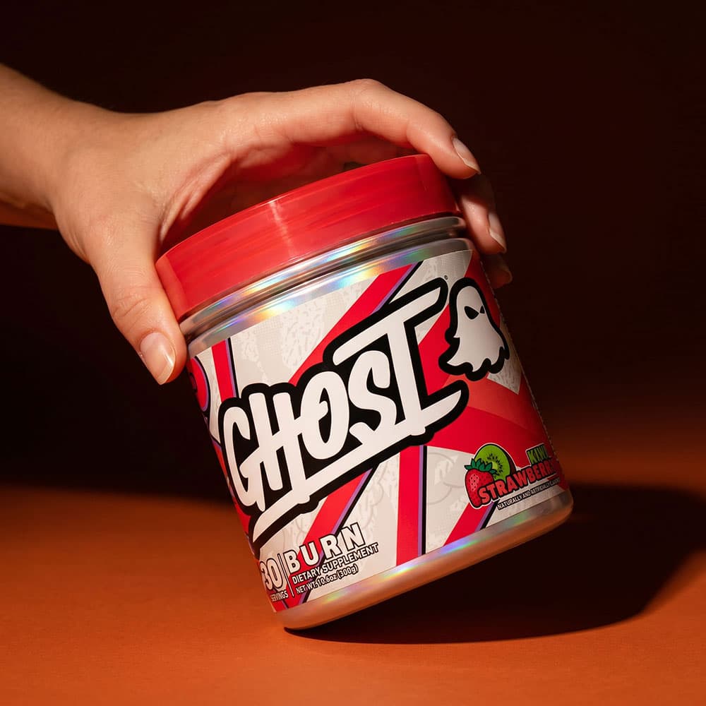 Ghost Burn Kiwi Strawberry 150mg Caffeine - 60 Servings Powder