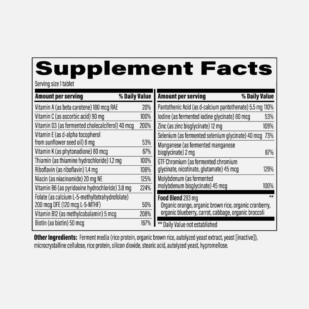 Men's 55+ One Daily Multivitamin - 72 Tablets