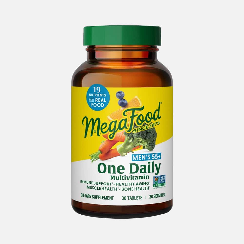 MegaFood Men's 55+ One Daily Multivitamin - 30 Tablets