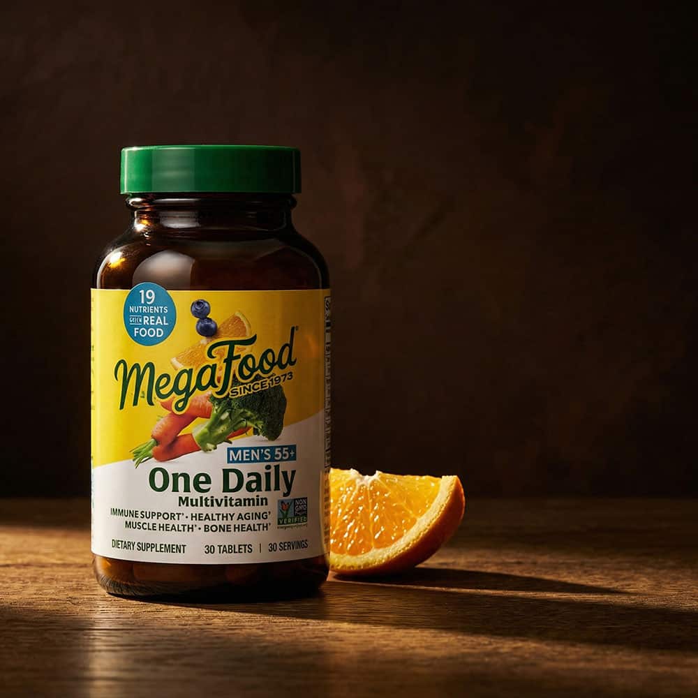 MegaFood Men's 55+ One Daily Multivitamin - 30 Tablets