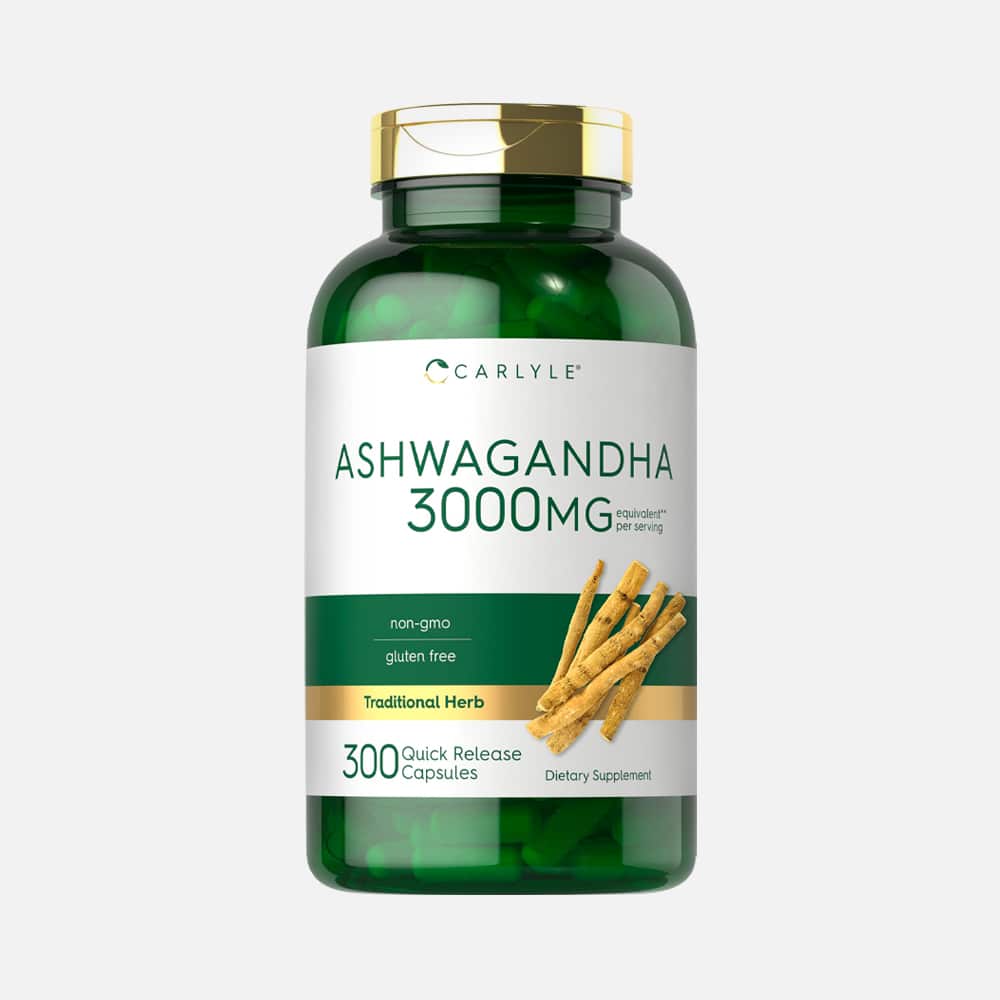 Ashwagandha Root Extract 3000mg - 300 Capsules
