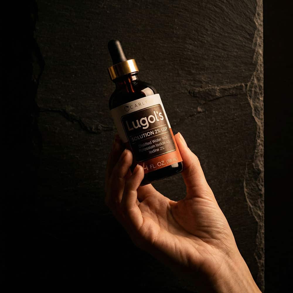 Lugol's Iodine 2% - 4 fl oz Liquid Drops