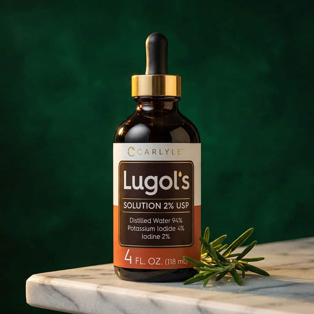 Lugol's Iodine 2% - 4 fl oz Liquid Drops