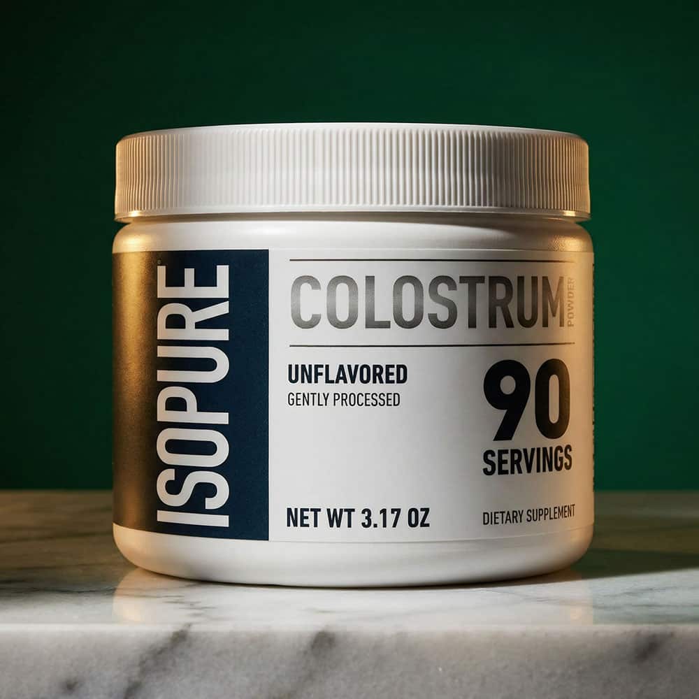 Isopure Bovine Colostrum 1g - 90 Servings Powder