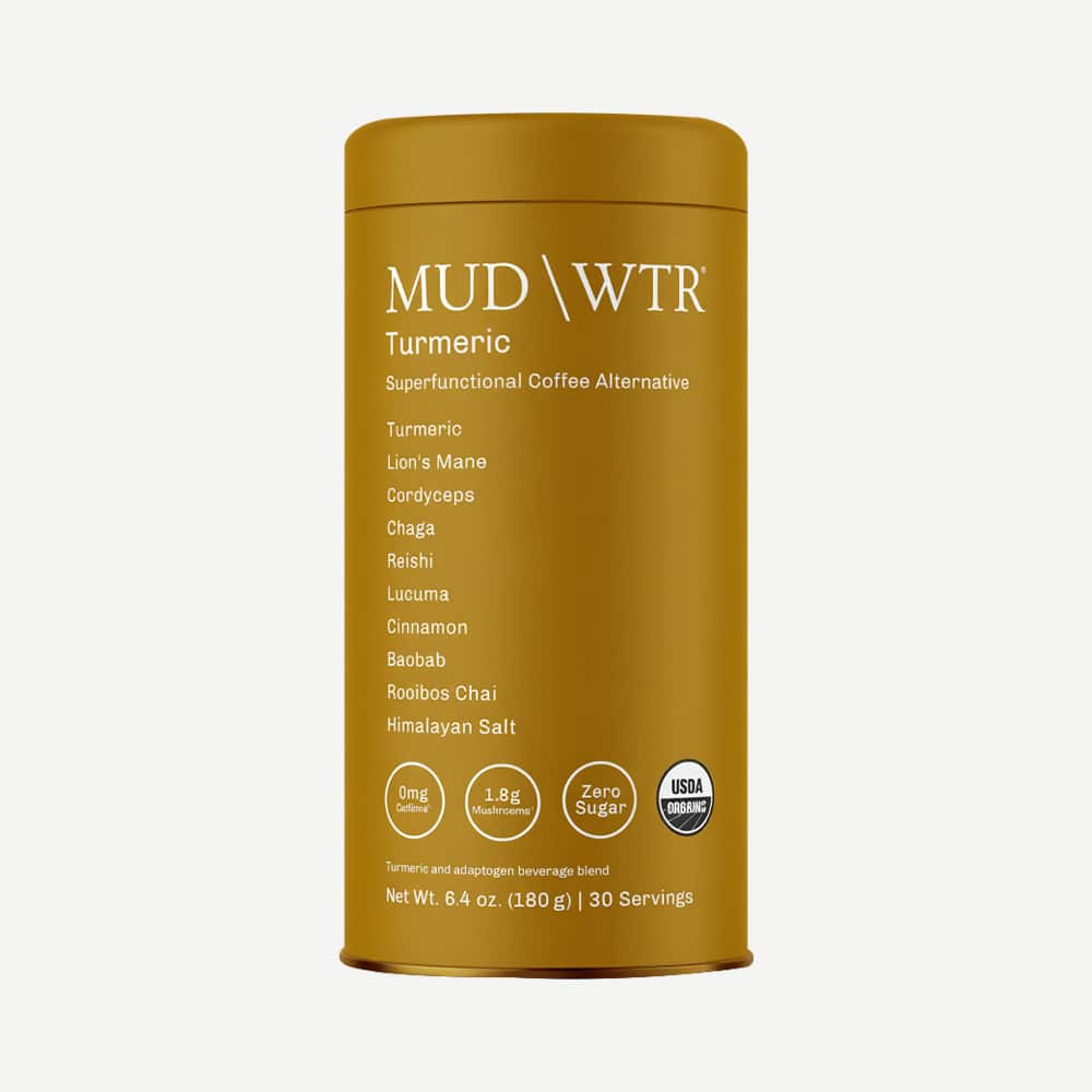 MUDWTR Turmeric Decaf Mushroom Drink - 30 Servings Powder