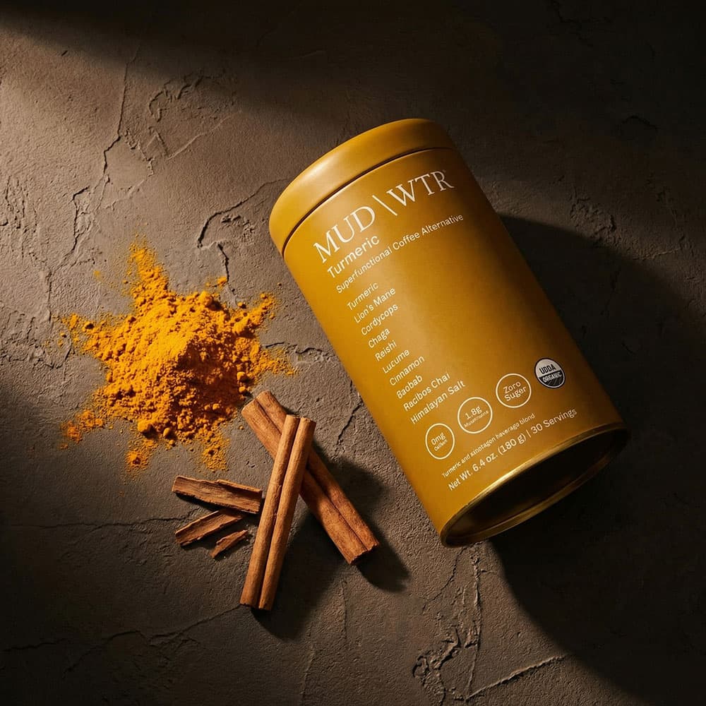 MUDWTR Turmeric Decaf Mushroom Drink - 30 Servings Powder
