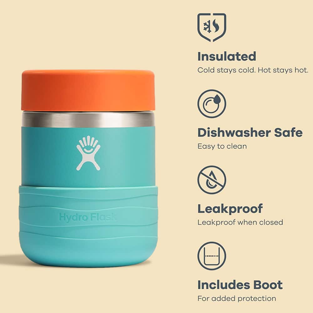 Hydro Flask Kids Food Jar 12oz (Seaspray Blue) - Container