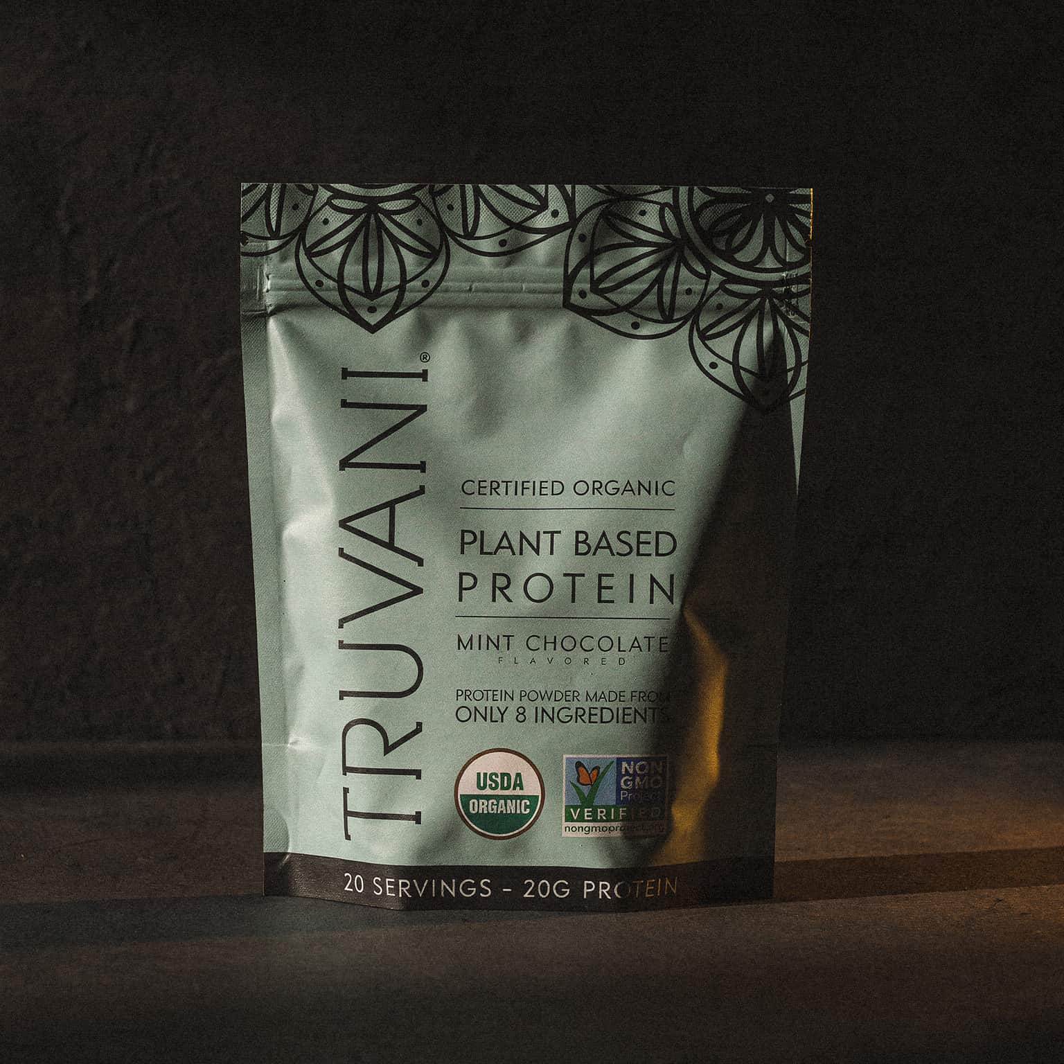 Organic Pea Protein 20g - 20 Servings (Mint Chocolate)