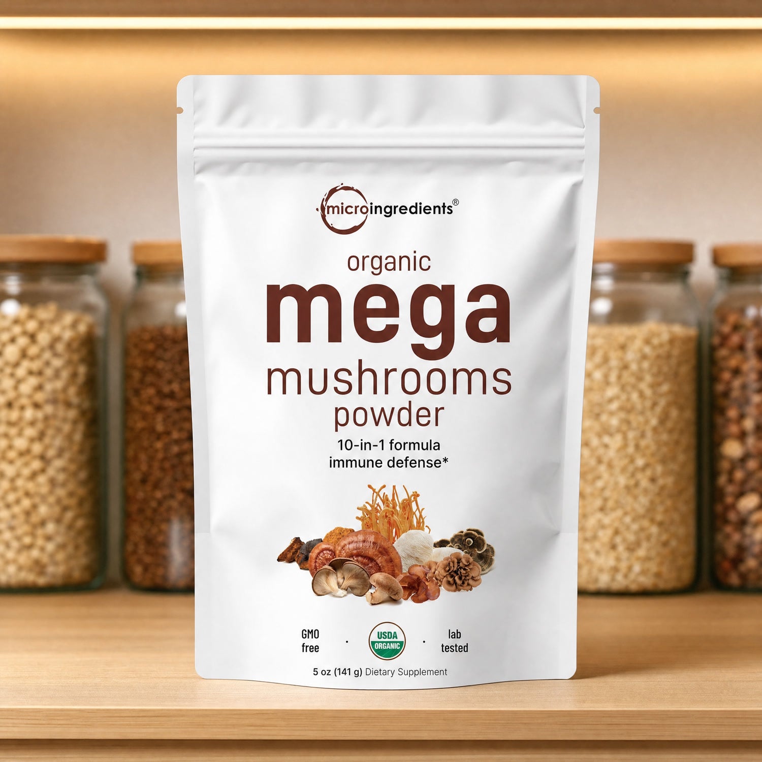 Organic Mushroom 10-in-1 Blend Powder 5oz