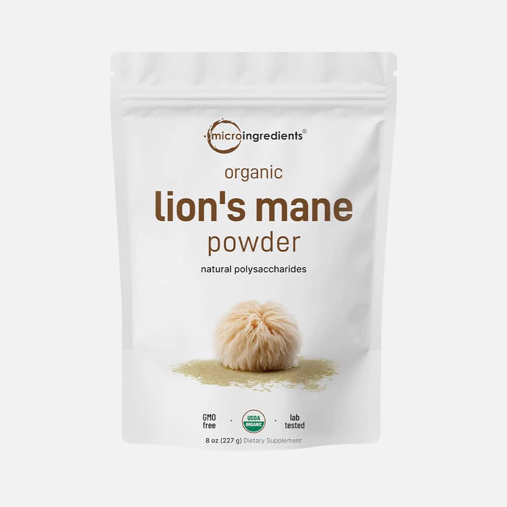 Organic Lion's Mane Powder 1500mg - 151 Servings