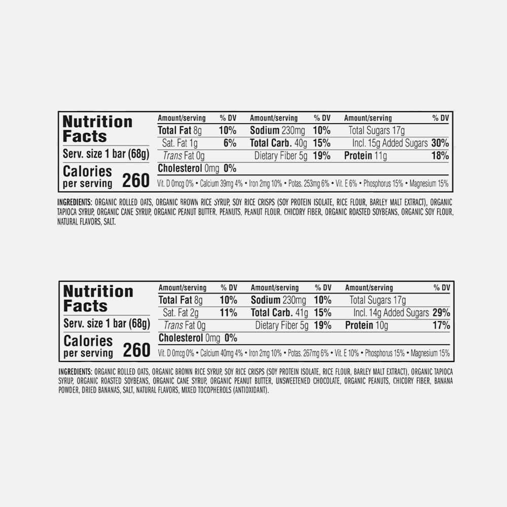 CLIF Bar 10‚Äö11g Protein - 20 Energy Bars Variety Pack