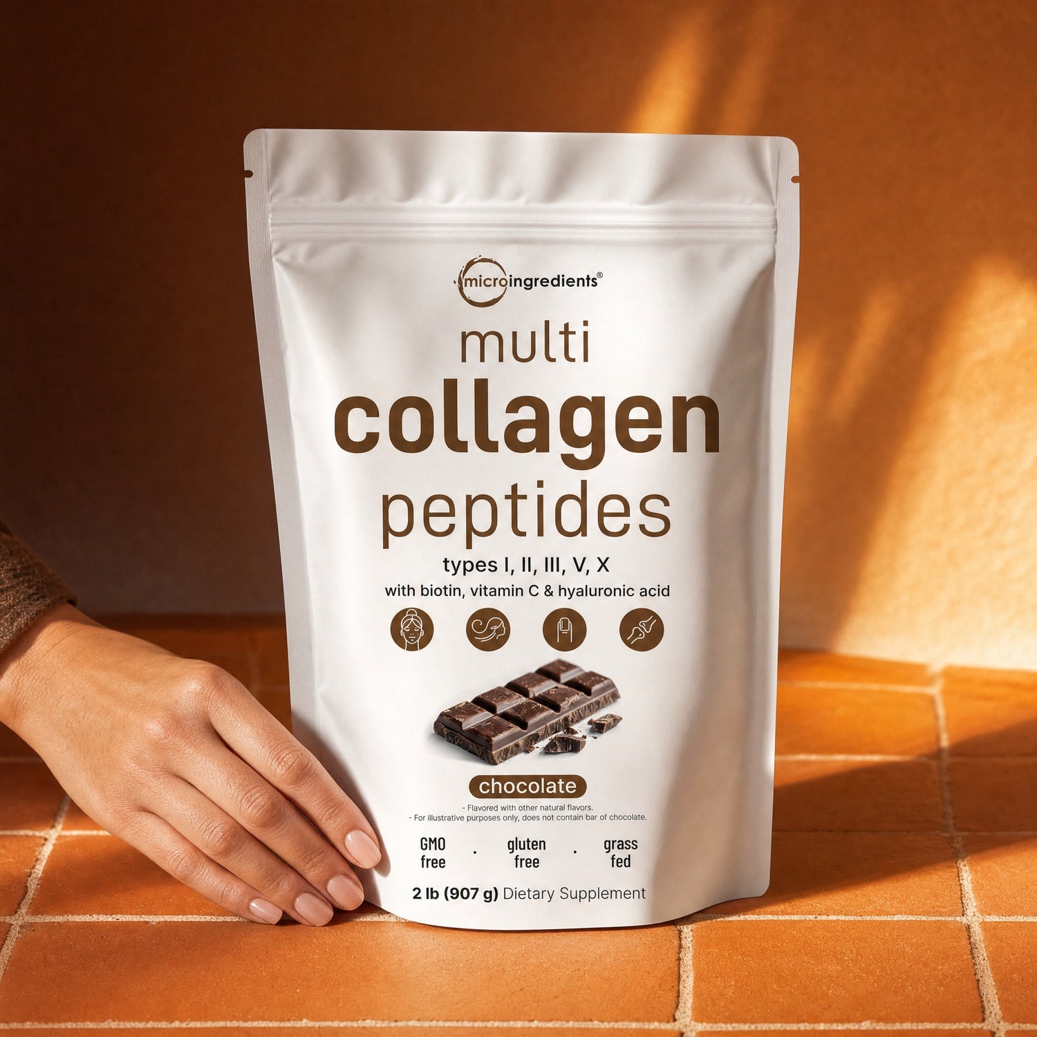 Multi Collagen Peptides - Chocolate