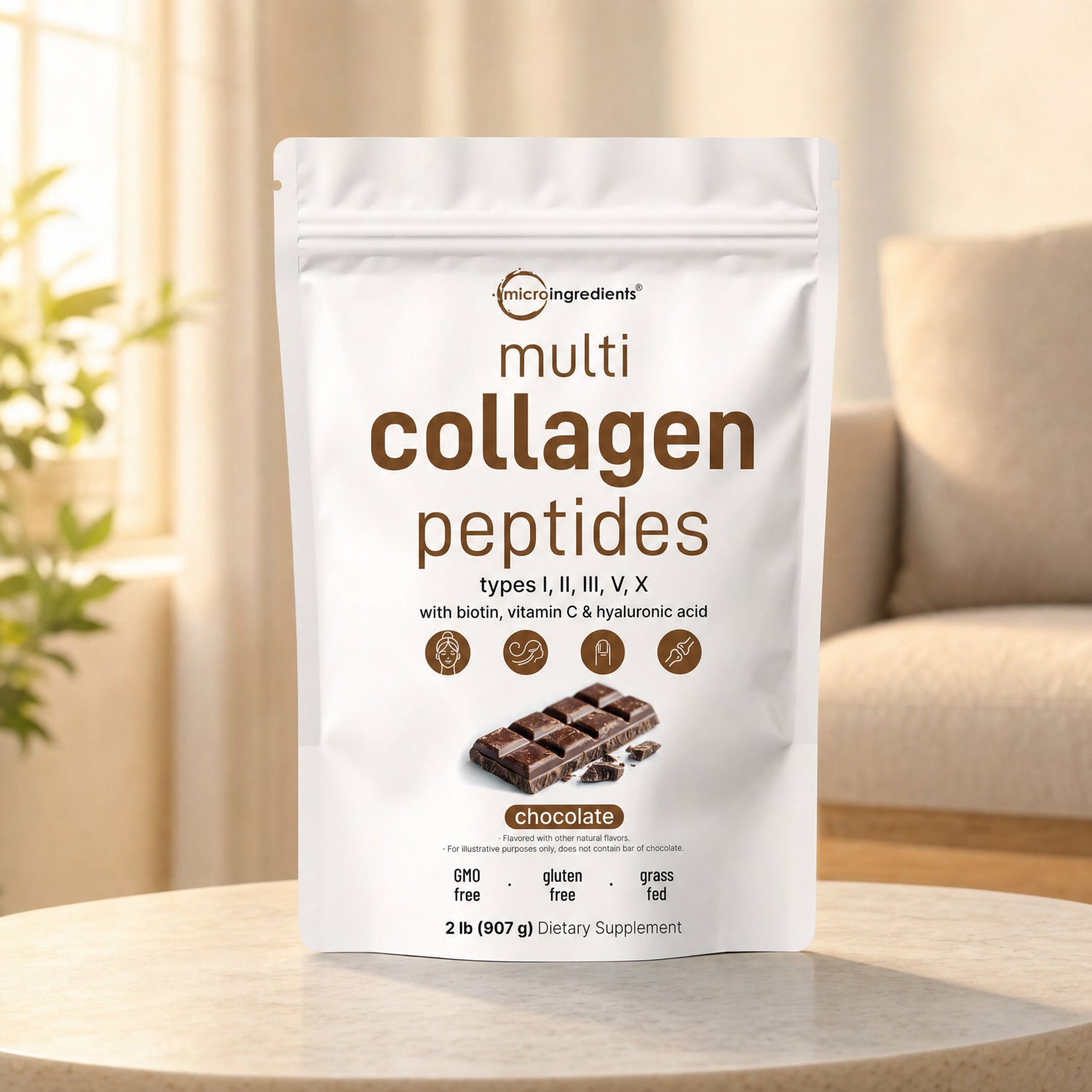 Multi Collagen Peptides - Chocolate
