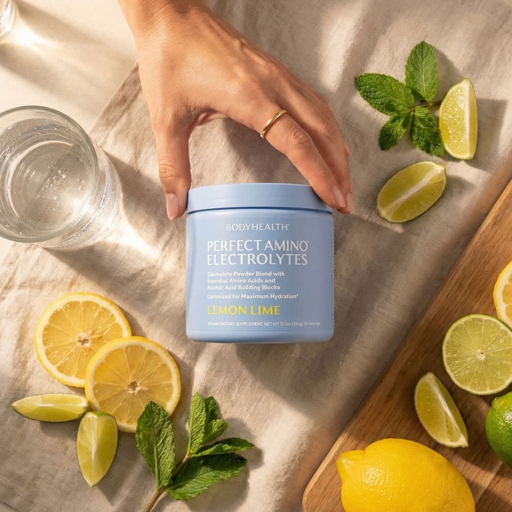 PerfectAmino Electrolyte Powder - 60 Servings (Lemon Lime)
