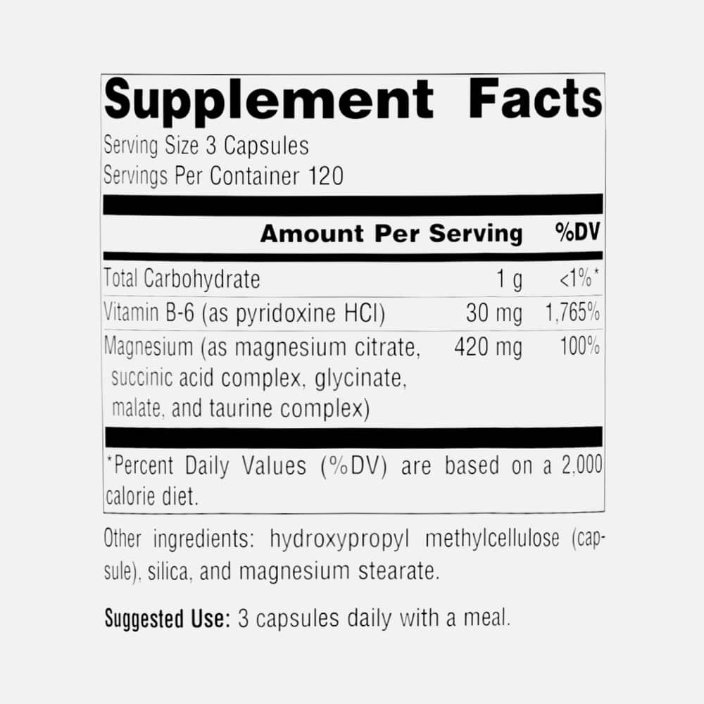Ultra-Mag Magnesium 400mg - 360 Vegan Capsules