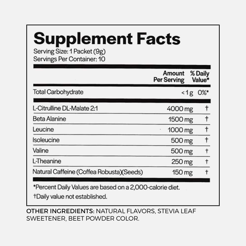 Gainful Pre-Workout Powder 10 Pack - Strawberry Lemonade