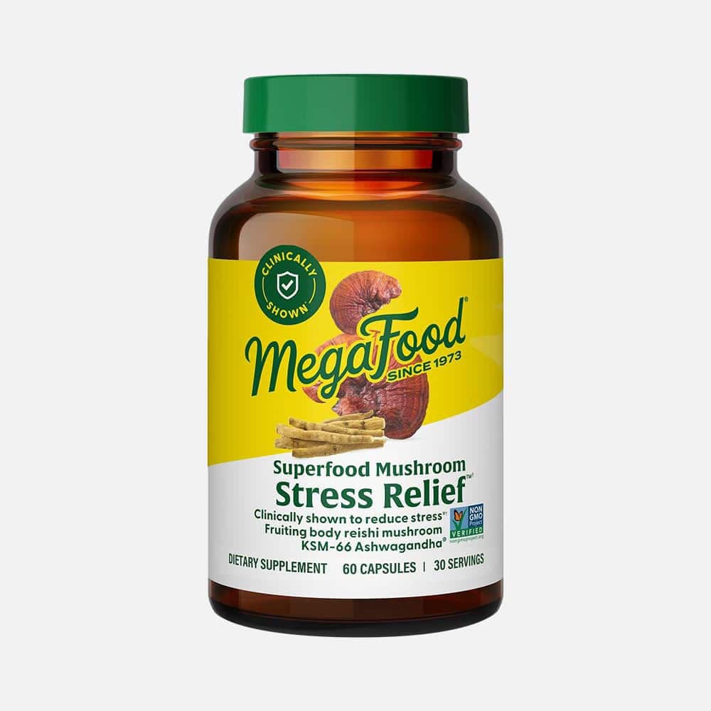 Superfood Mushroom Stress Relief 140mg - 60 Capsules