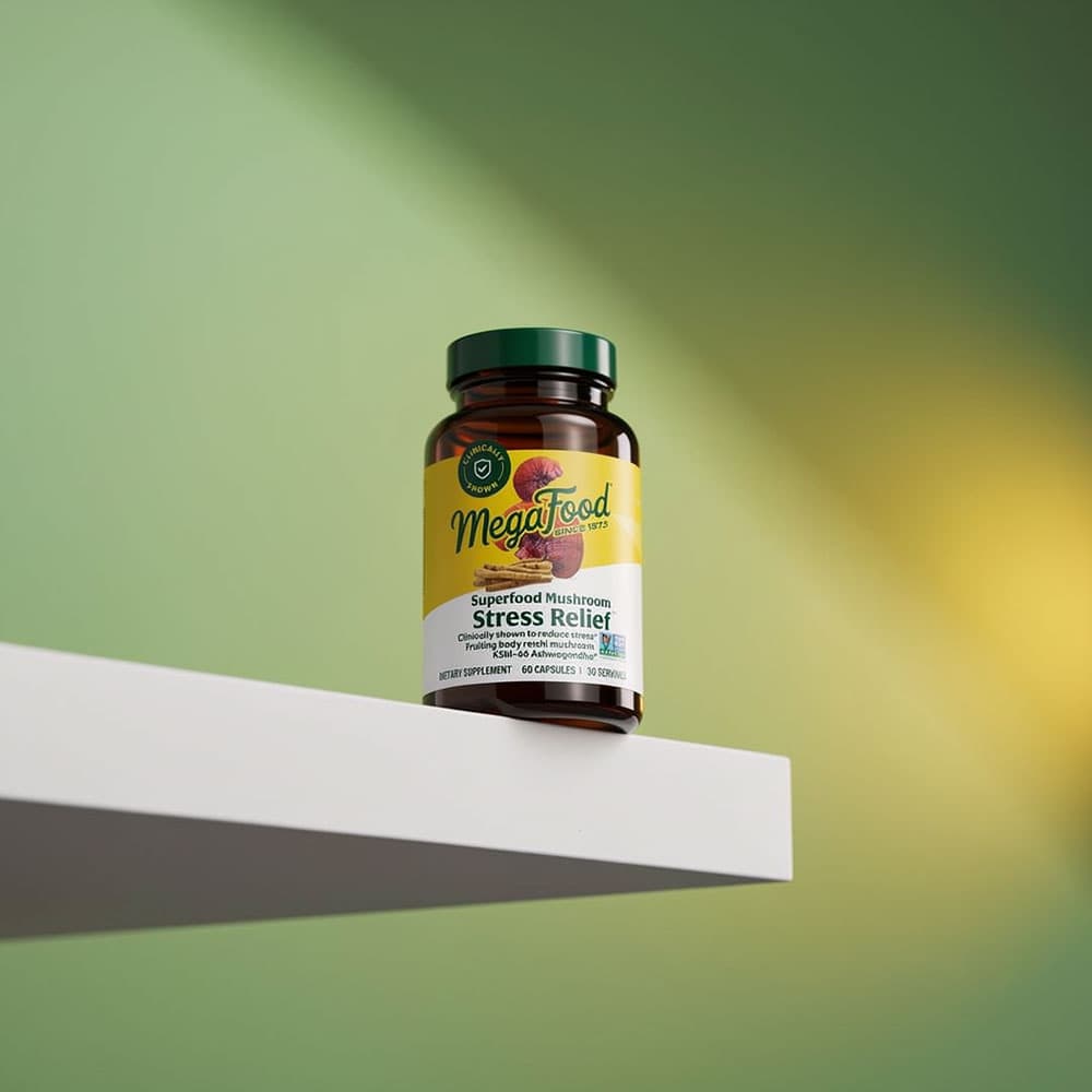 Superfood Mushroom Stress Relief 140mg - 60 Capsules