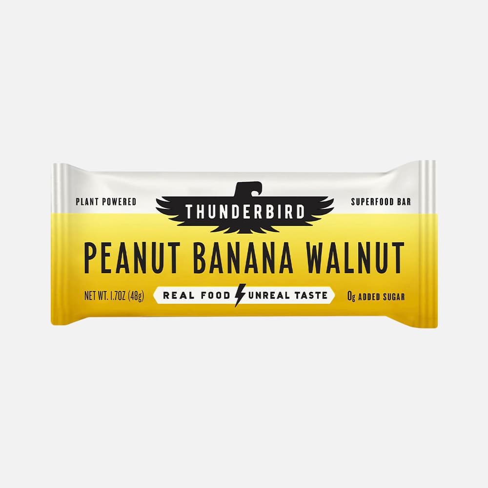 Thunderbird Peanut Banana Walnut Bars - 12 Snack Bars