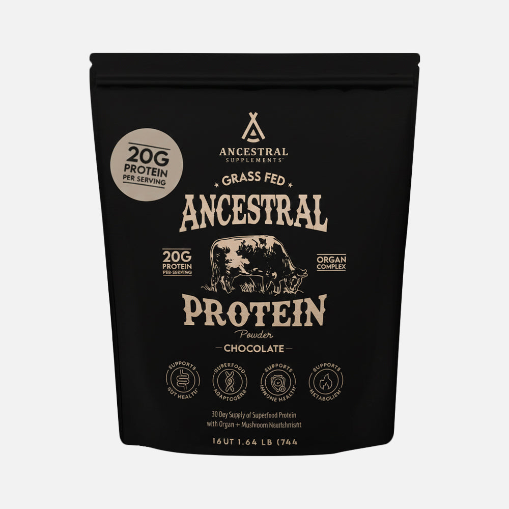 Grass Fed Beef Protein 20g - 30 Servings Powder