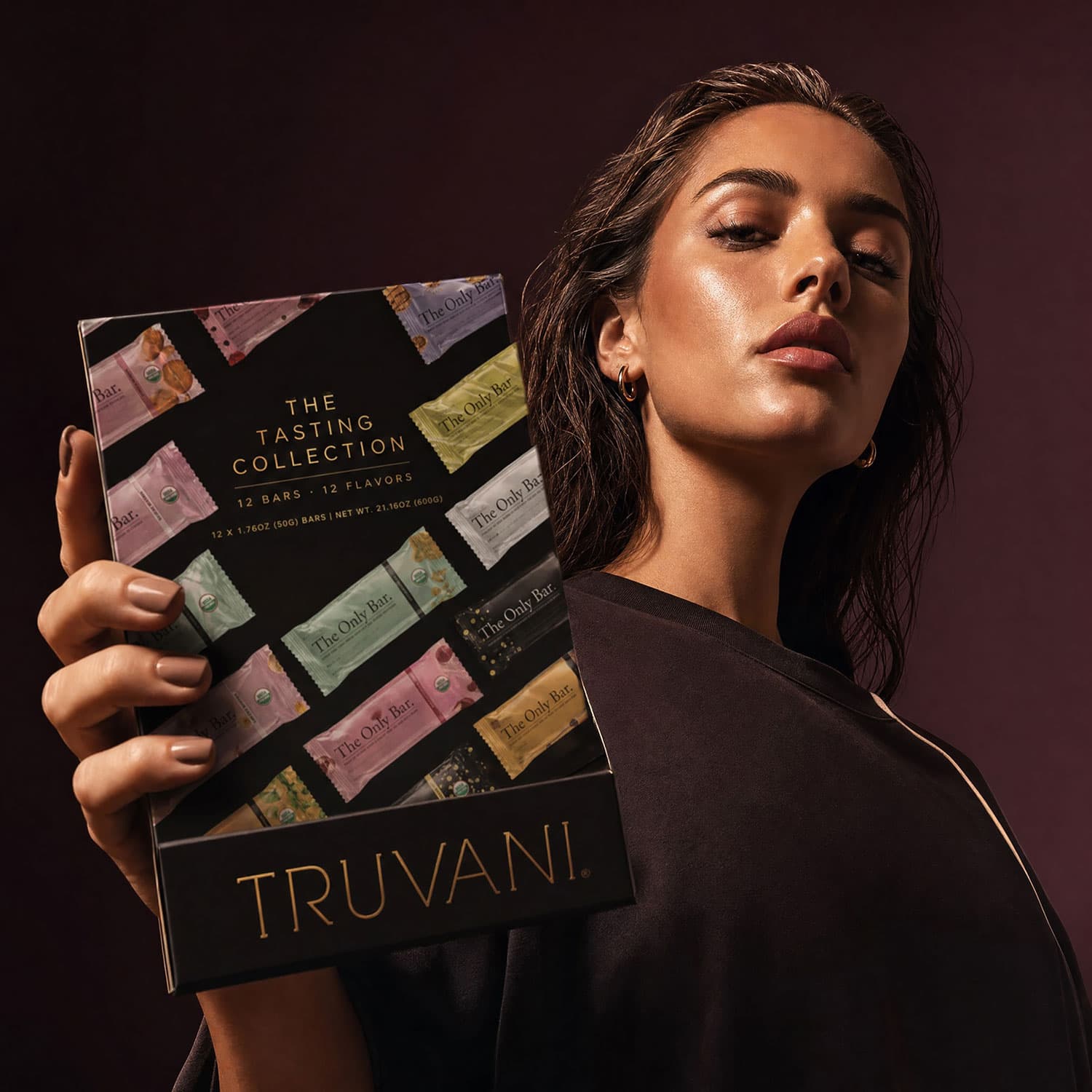 Truvani Organic Plant-Based Snack Bars - 12 Pack
