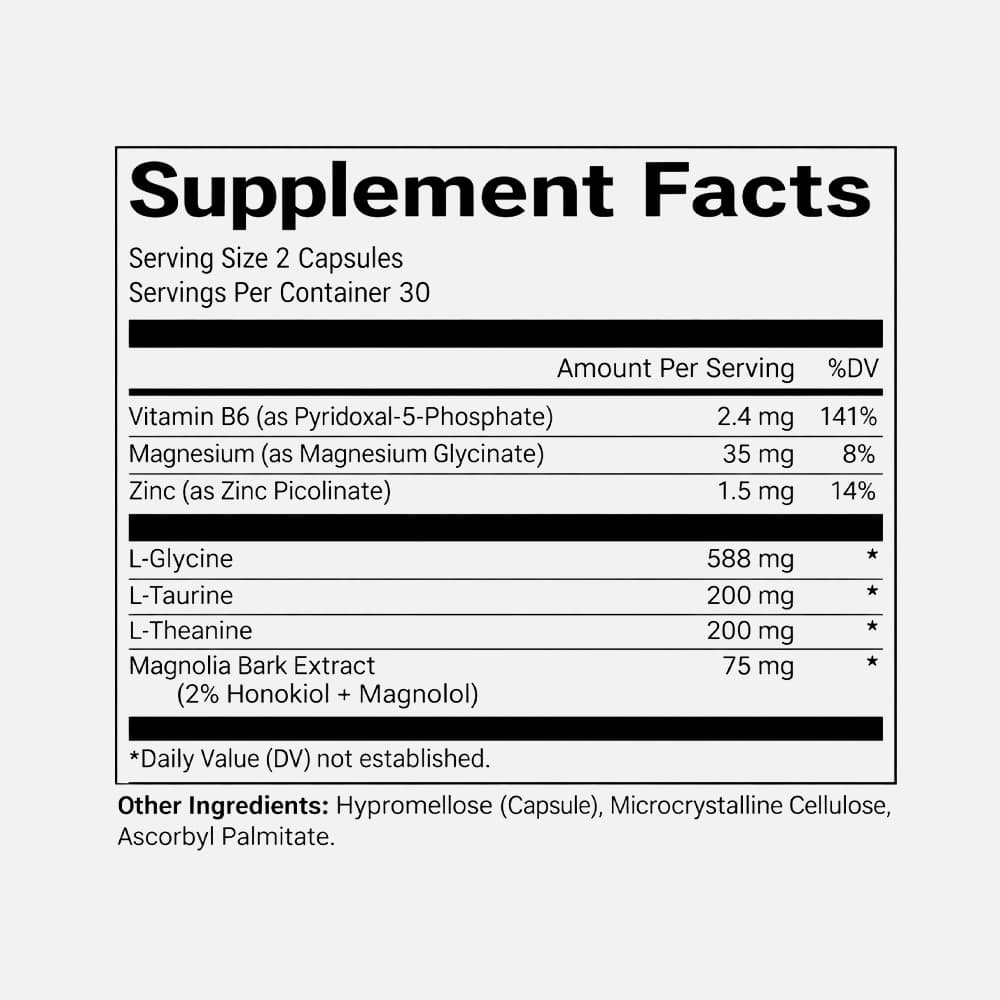 Sleep Breakthrough Melatonin-Free - 60 Capsules