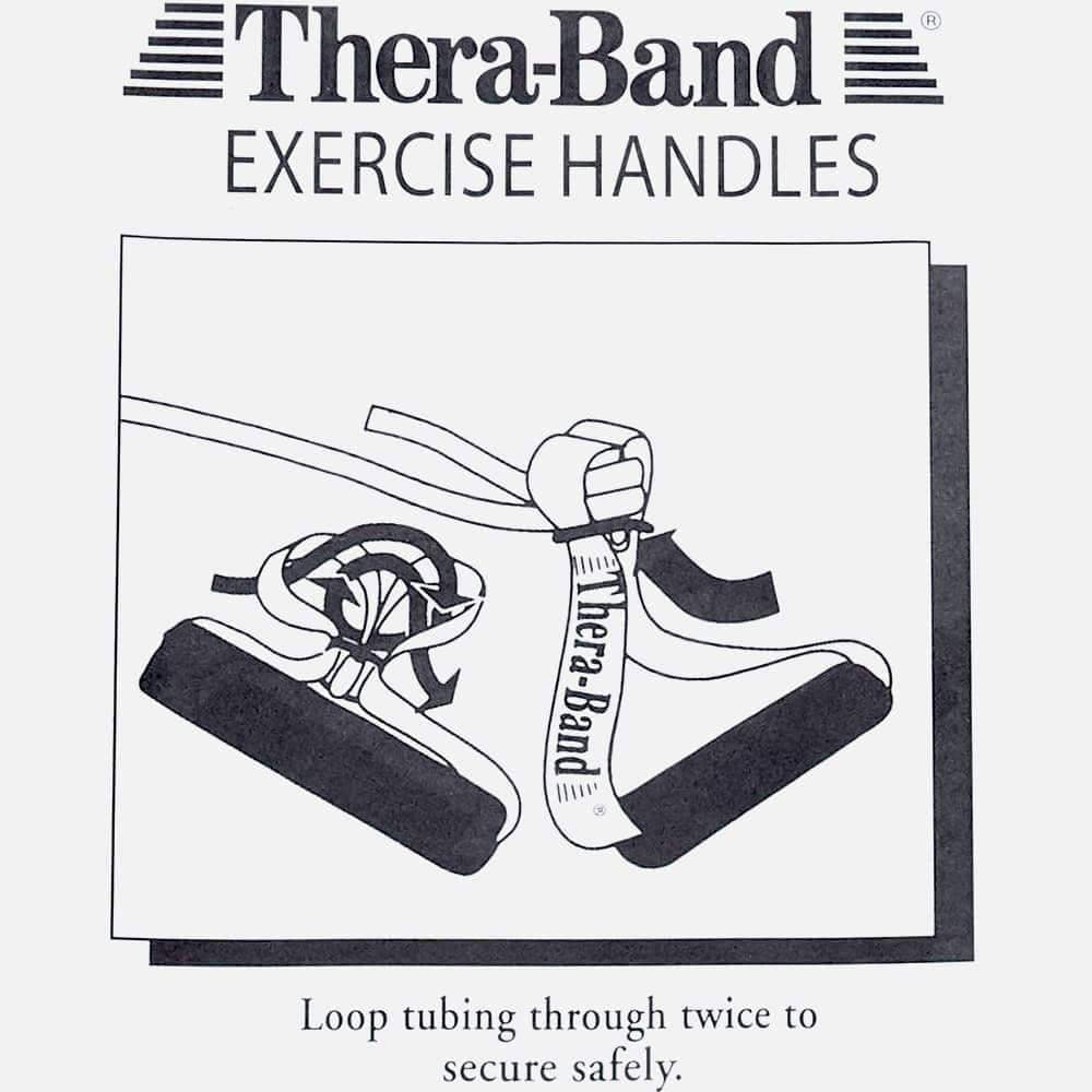 TheraBand Resistance Band Soft Handles - 1 Pair