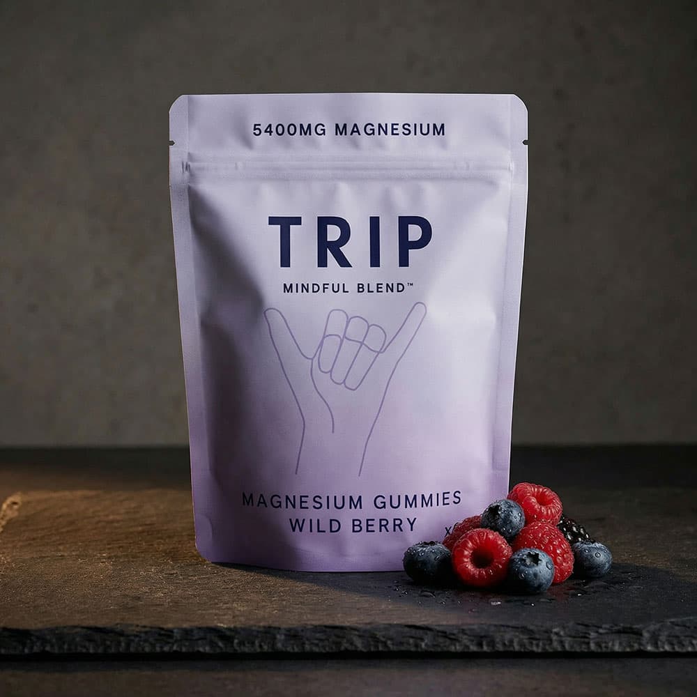 Magnesium Citrate 90mg - 60 Gummies (Wild Berry)