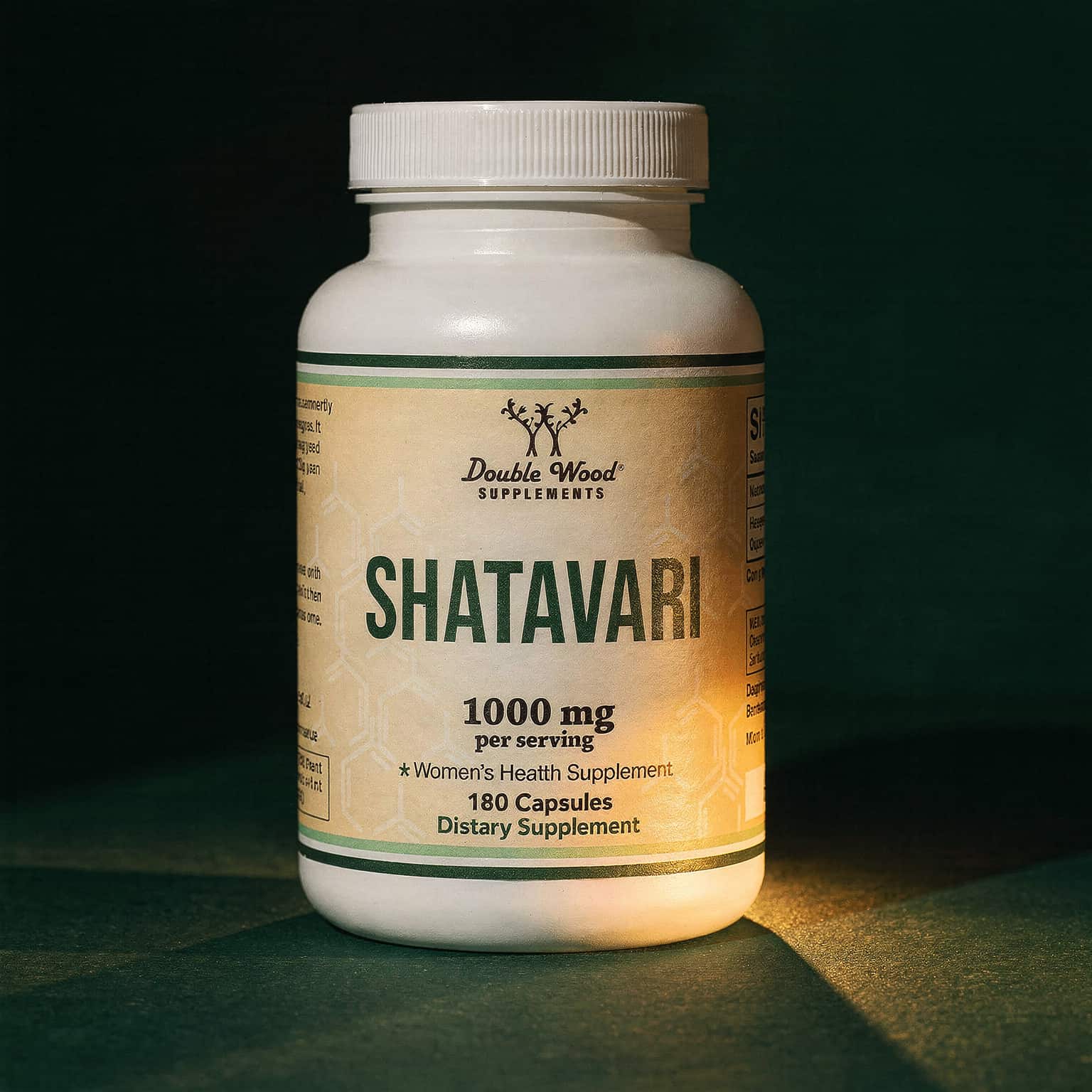 Organic Shatavari 1000mg - 180 Capsules