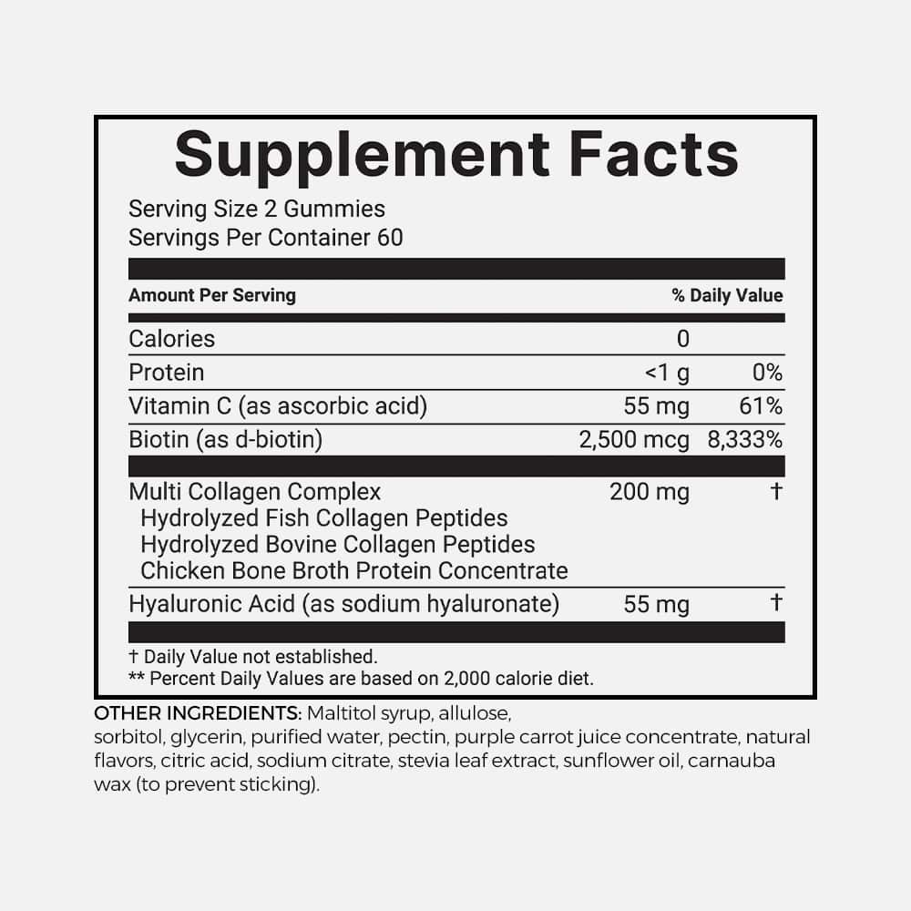 Multi Collagen Peptides - Gummies