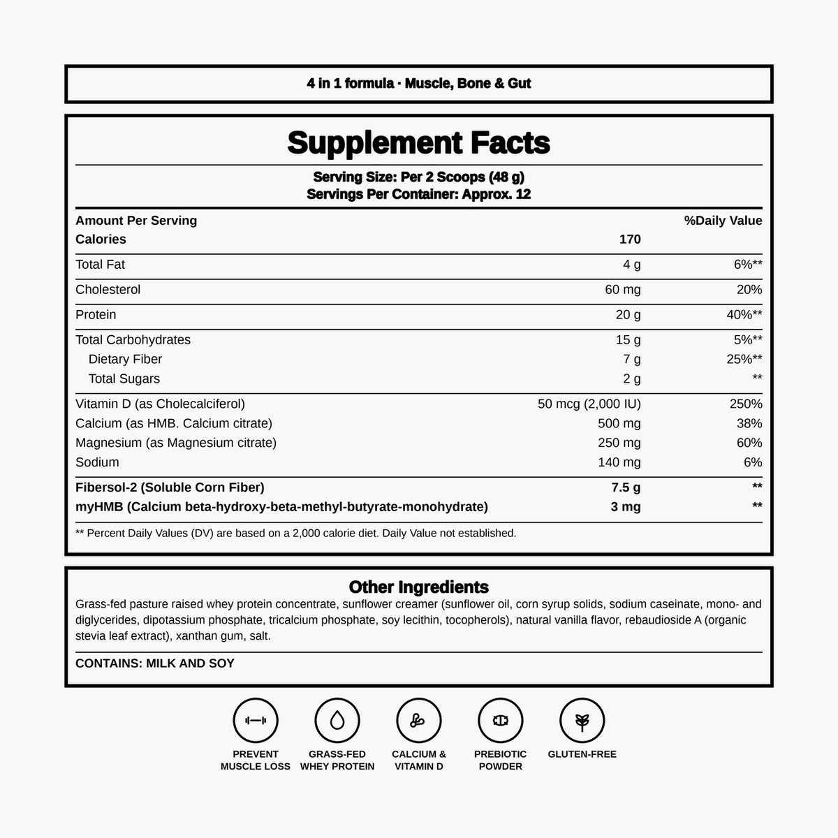 Youtheory - GLP-1 Support Muscle Guard Protein - 20.5 oz