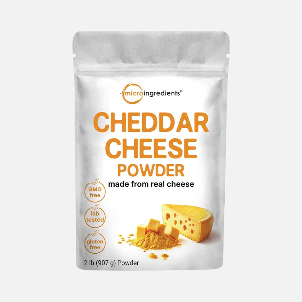Cheddar Cheese Powder with Whey Protein - 2lb Powder