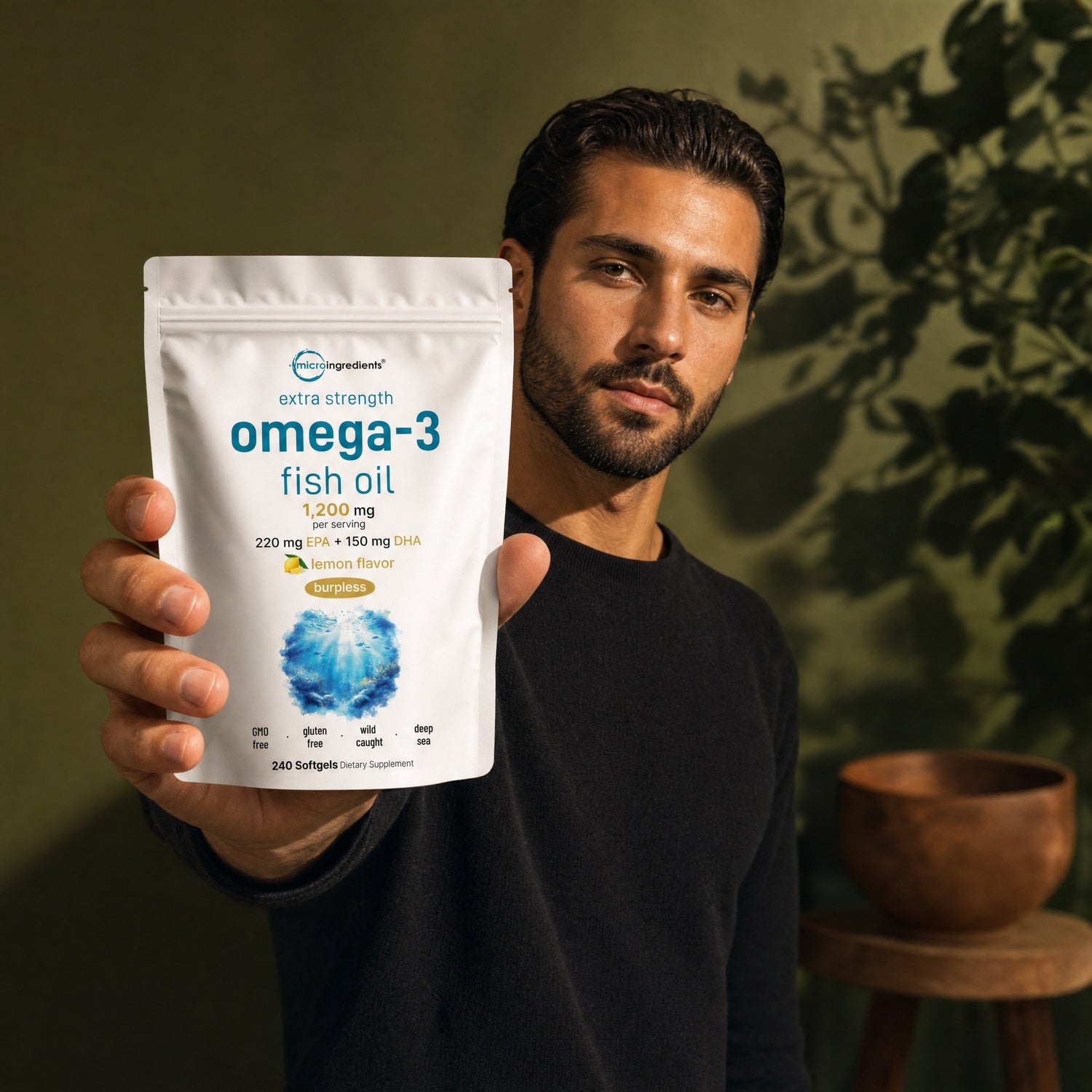 Omega-3 Fish Oil Lemon
