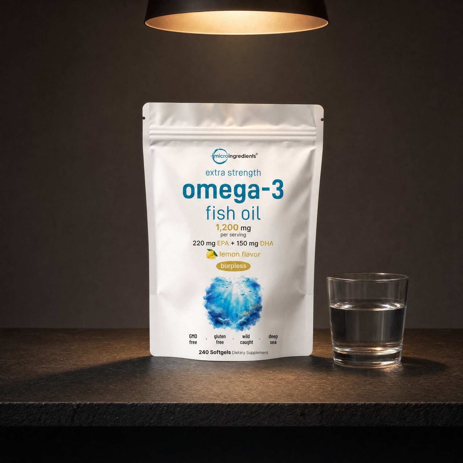 Omega-3 Fish Oil Lemon