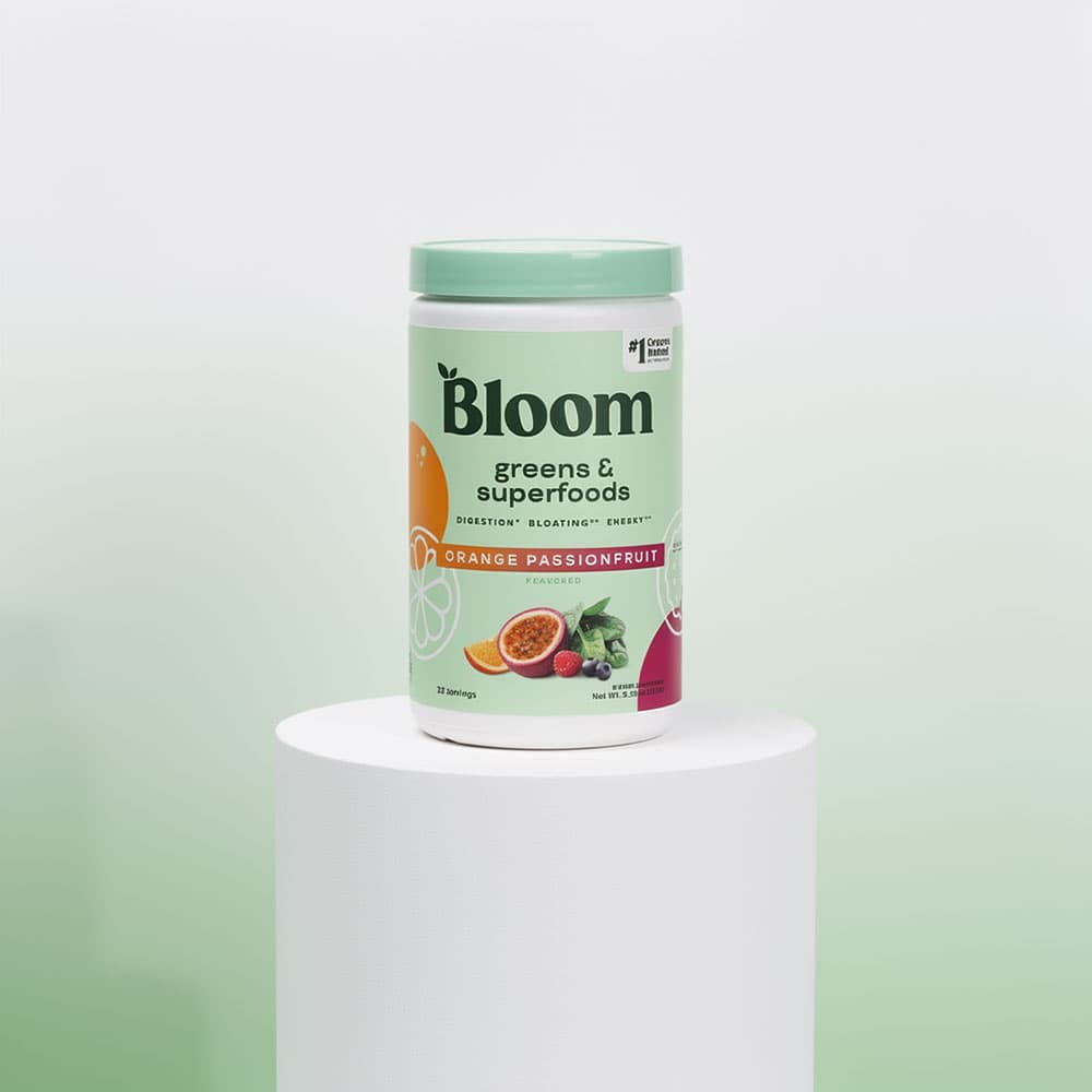 Bloom Greens & Superfoods 5.39oz (Orange Passion Fruit)