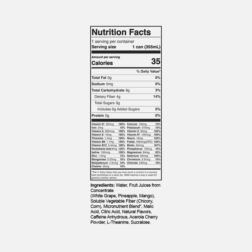 Huel Energy+ 200mg Caffeine - 12 Cans (Drink)