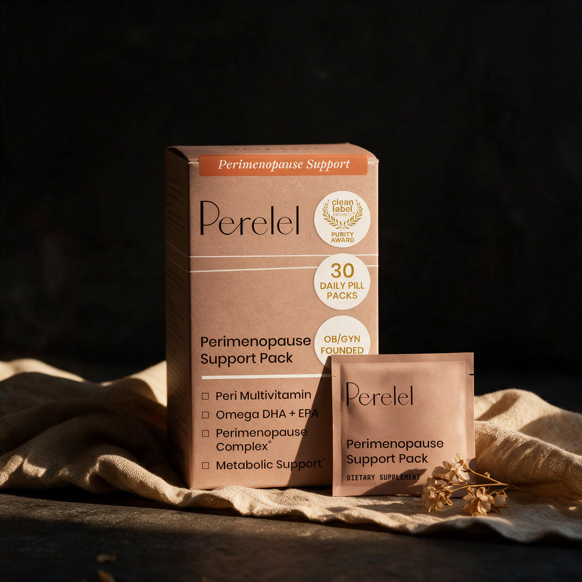 Perelel - Peri Support Pack - 30 Daily Packs