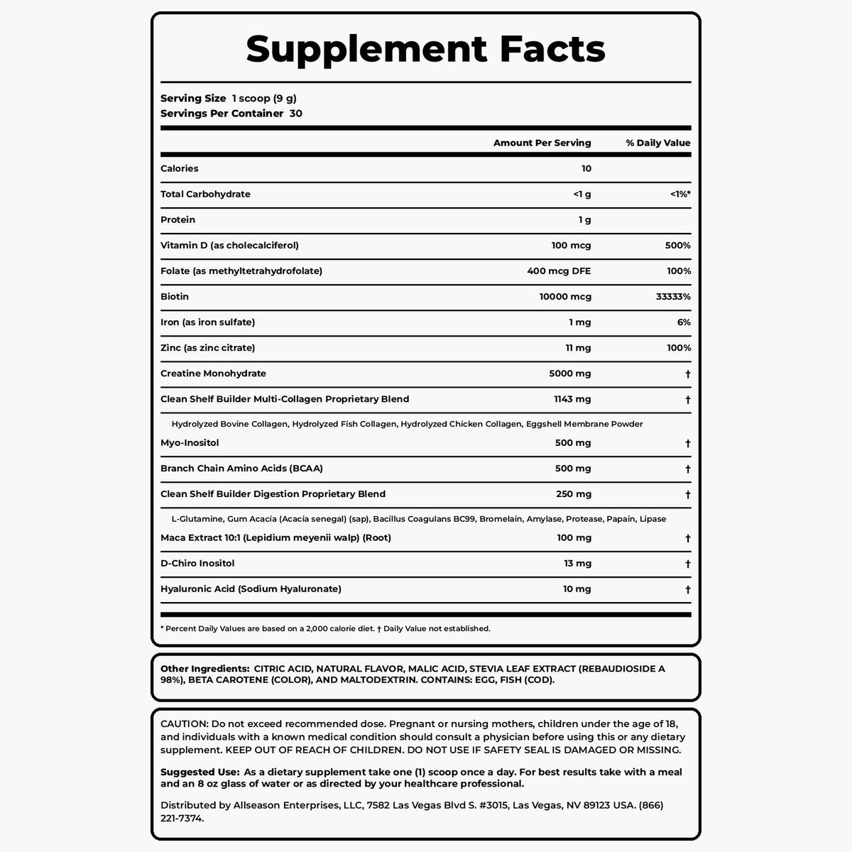 Clean Nutraceuticals - Creatine for Women - 30 Servings