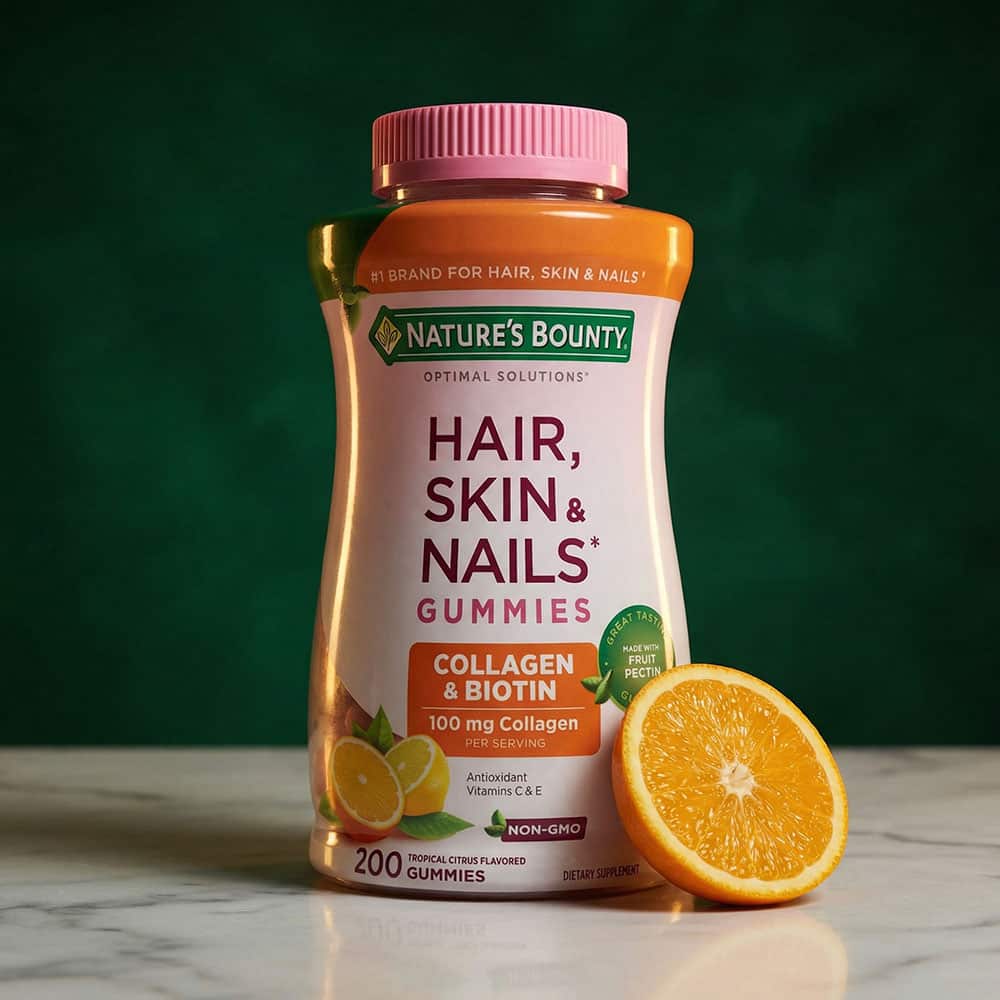 Hair, Skin & Nails Collagen 100mg - 200 Gummies