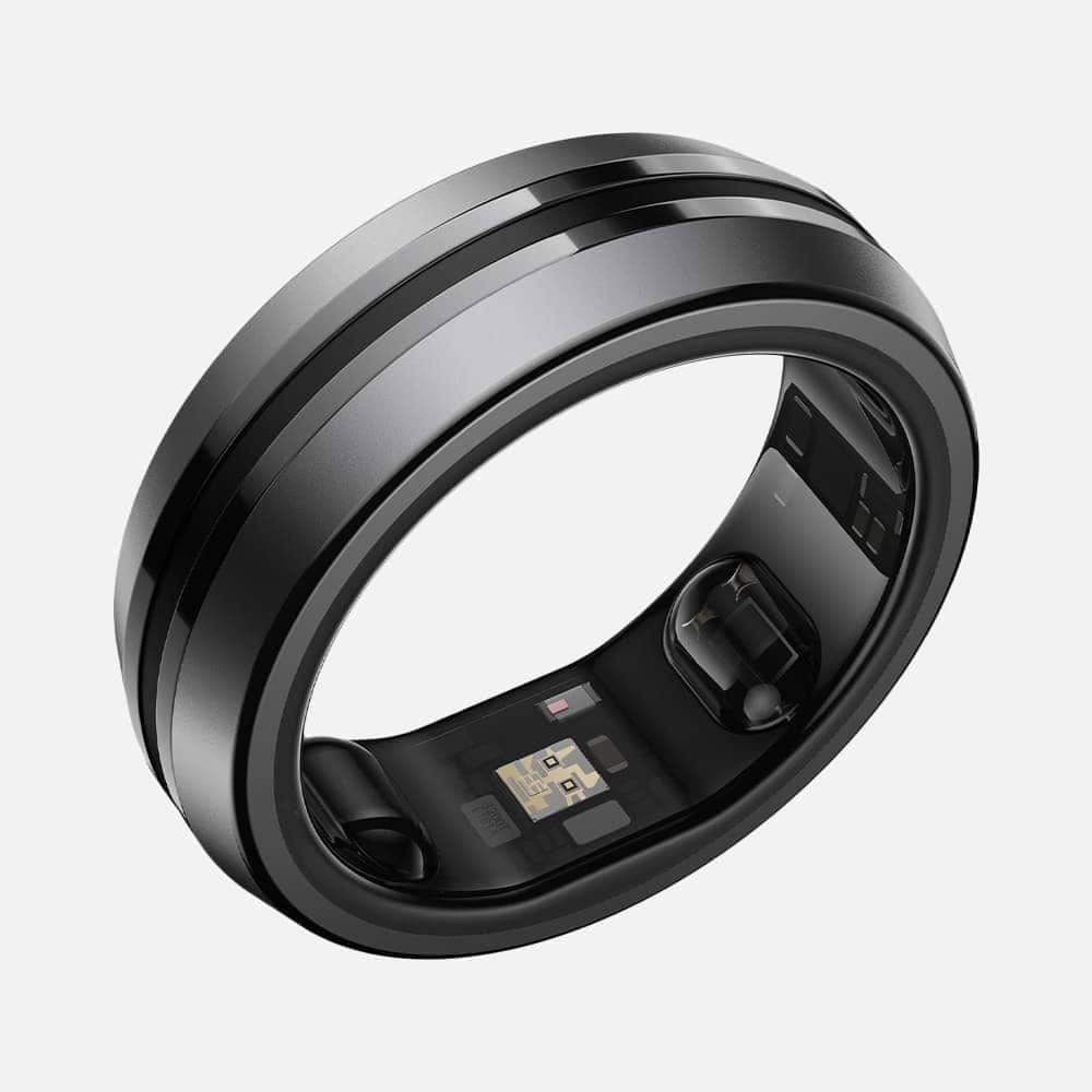 RENPHO LYNX Smart Ring - Size 8 Titanium Silver