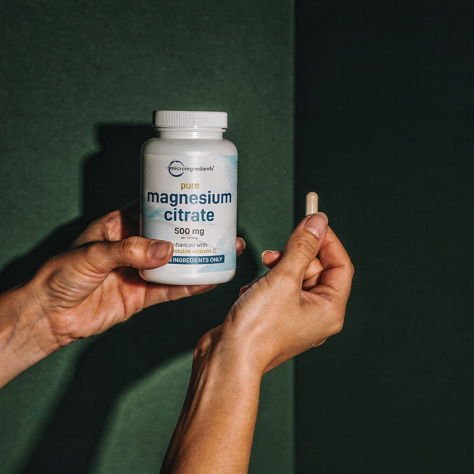 Magnesium Citrate 500mg with Vitamin C - 300 Capsules