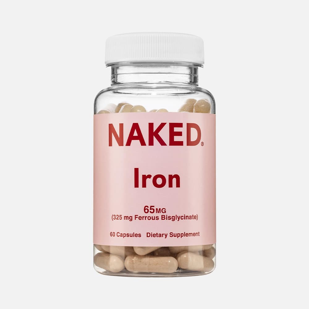 Iron (Ferrous Bisglycinate) 65mg - 60 Capsules