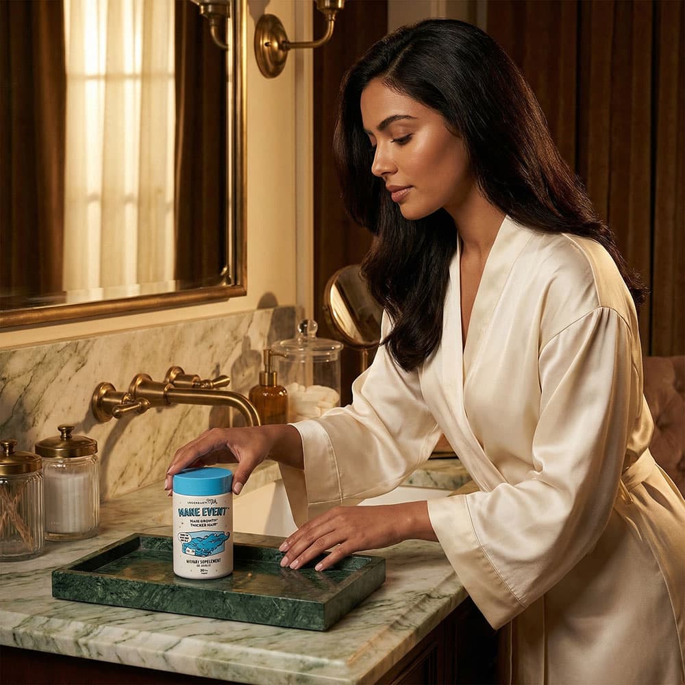 Biotin 10,000mcg with Collagen & Lustriva - 60 Capsules