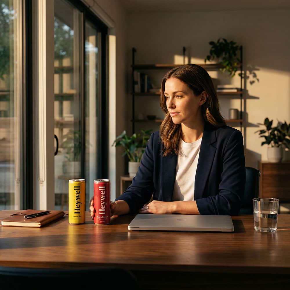 Sparkling Adaptogenic Water – Lemon Fizz & Cherry Limeade - 24 Cans