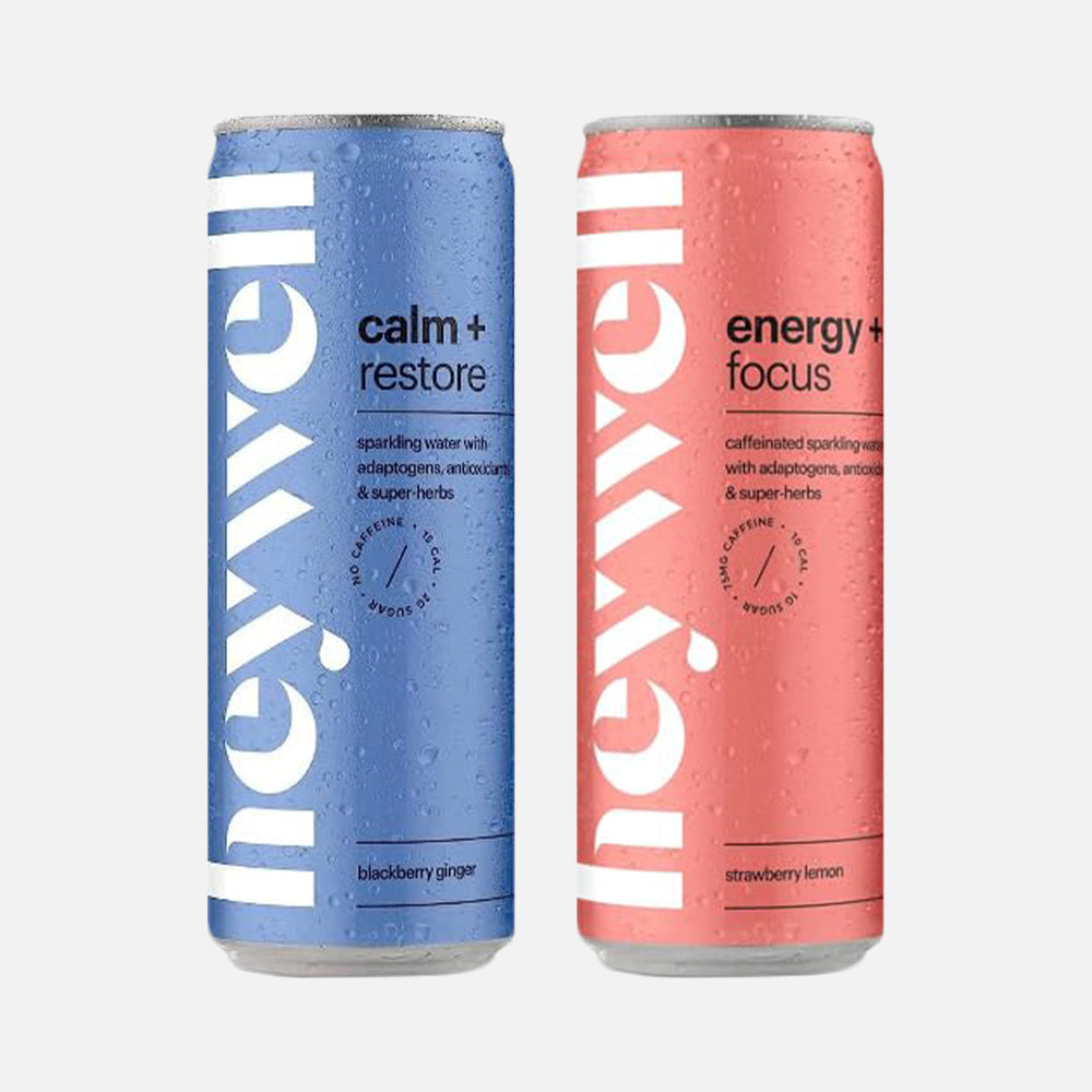 Sparkling Adaptogenic Water - 24 Cans (2 Flavors)