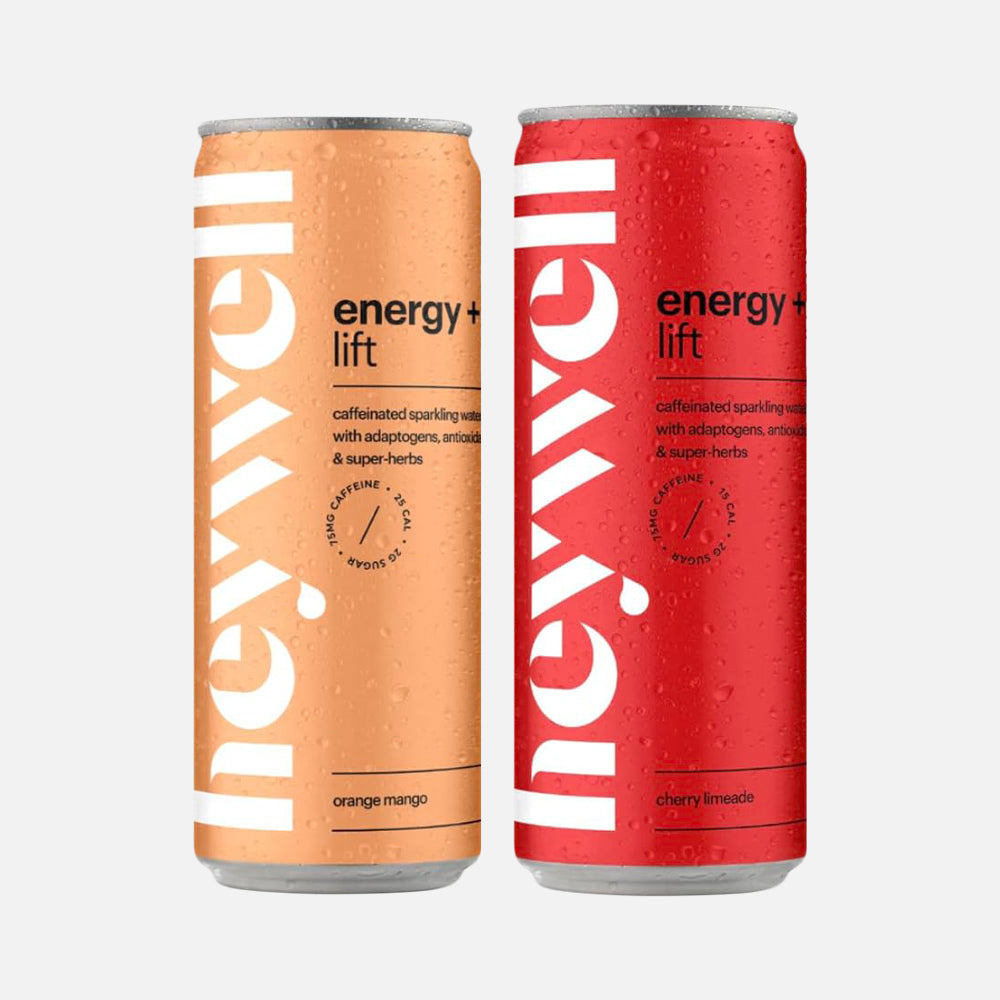 Sparkling Adaptogenic Water – Orange Mango & Cherry Limeade - 24 Cans
